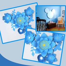 졸업식꽃다발 수제 블루 쉬운 만든 DIY 유치원다발 어버이날 성년의날 장미 비누, 파란