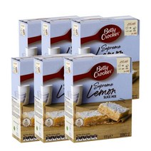베티크로커 슈프림 레몬 슬라이스 믹스 510g Betty Crocker Supreme Lemon Slice Mix, 6팩