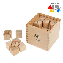 샘통 5B가베 2.5cm형 프뢰벨가베 은물 _ 2023885EA, 쿠팡향 본상품선택
