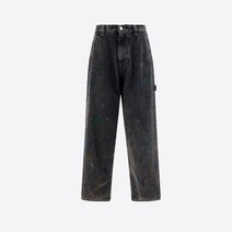 메종 마르지엘라 명품여성 22FW 블랙 페인티드 진 S51LA0162 S30842 900 S51LA0162S30842900