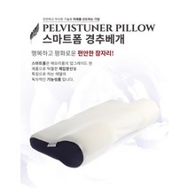 펠비스튜너 경추베개 메모리폼베개, 연회색, 1개