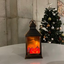 투썸 벽난로 LED 불멍 모닥불 무드등 램프 미니벽난로 조명 - 빈티지(A랜턴소)