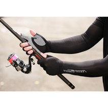 쿨토시반장갑 ZECO 손등커버 운전토시 자외선차단 골프토시 자전거토시 등산토시 레져활동, 남-S/T화이트