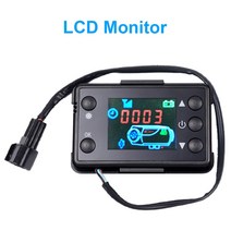 히터 12V LCD 스위치 컨트롤러 자동차 2kw 5kw 8kw 트럭 디젤 에어 주차 키트, [01] Controller