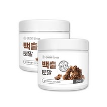 백출 가루 분말 삽주 뿌리 줄기 삽주차 백출차 창출 2통