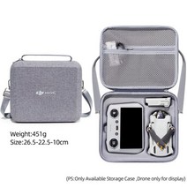 DJI Mini 3 Pro 올인원 숄더백 보관 상자 RC 및 N1 보호 액세서리용 운반 케이스 297566, Grey box