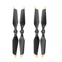 8331 48pcs dji mavic pro 플래티넘 드론 소음 감소 블레이드 소품용 저소음 프로펠러 카메라 접는 프로펠러 블레이드, 2 페어 골드