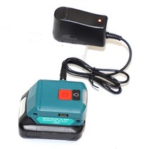 저렴한 BL1021B 충전기 작업 램프 ML103 휴대용 LED 라이트 충전식 손전등 Makita MT1015 12V 10.8V 리튬, 03 no battery