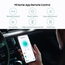 샤오미 공기청정기 추천 소형 휴대용 가정용 냄새제거 Xiaomi-Mijia 4 프로 OLED 터치 스크린 음이온 공기, 03 EU