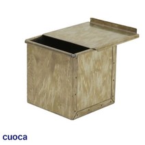 일본 치요다 쿠오카 CUOCA 식빵틀 미니 오븐용 큐브식 정사각형 식빵팬 83-breadmold1, 단품
