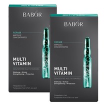 독일 직배송 바버 앰플 멀티 비타민 E & A & 비오틴 BABOR AMPOULE Multi Vitamin 7입 X 2ml 2팩