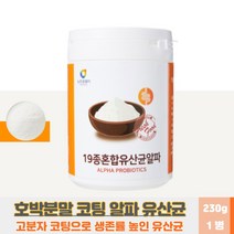 프로바이오 분말가루 유산균 장내 유익균 락토 코커스 락티스 생존율 높은 유산균 파우더 식약처 허가 19가지 유산균 함유 230g, 230g X 2개