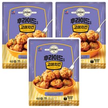 CJ 고메 순살 크리스피 치킨 550G X 3개