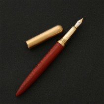 레트로 샌들 우드 청동 만년필 럭셔리 나무 사무실 비즈니스 쓰기 펜 쓰기 문구 사무실 학교 용품 03839, 3