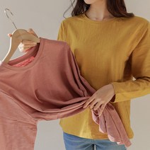 링콘 베이직 슬라브 티셔츠
