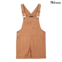 티비제이 여성 3부 코튼 오버롤 팬츠 T202PT910P