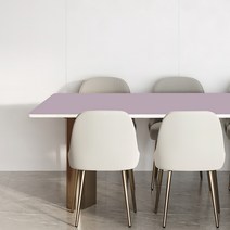 어나더 양면 가죽 방수 식탁보 모서리라운딩5mm, 60 x 120 cm, 그린 + 그레이
