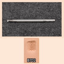 가죽 조각 인쇄 매뉴얼 DIY 가죽 합금 인쇄 도구 조각 및 노크 꽃을위한 특수 인쇄 도구 TP-Hot, B702, 1개