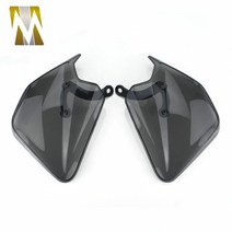 pcx스크린 바람막이 카보네이트 클리어 투명 쉴드 바이크 오토바이부품 야마하 NVX155 AEROX155 XMAX 300 Xmax 400 용 핸드 가드 커버 윈드 실드 프로텍터 오, [01] Smoked