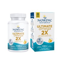노르딕 오메가3 2X 얼티메이트 2150mg 레몬맛 60정