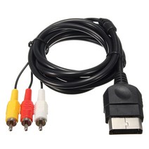 XBOX CLASSIC 1 표준-정의 TV 또는 모니터용 1x 6FT AV 오디오 비디오 복합 케이블 코드 RCA, 01 CHINA