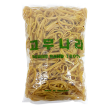고무나라 노란고무줄 1kg 고무밴드, 1kg고무밴드/70x5/태국/, 1