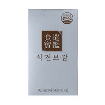 워너비바디 식견보감 식적 사과초모식초 애플사이다비니거 매실 액기스 효소 900mg x 60정