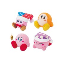 별의 커비 인형 30 주년 장난감 어린이 선물, 프리사이즈_보라색 졸린 커비 인형(반점)