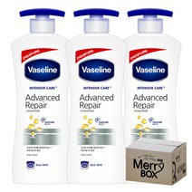 바세린 어드밴스드 리페어 바디로션 600ml {있소세트}, 3개+미니도브