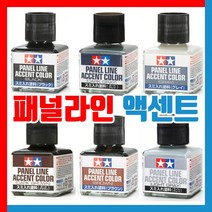 타미야 패널라인 액센트 컬러 - 건담 먹선 프라모델, 패널라인 액센트 (그레이)