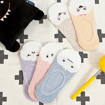 [제이핑크] 여성 이모티콘 페이크삭스 9족