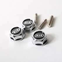기아 정품 홀로그램 번호판볼트, 혼합 색상, 1개