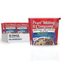 컴퍼니24 펄 Milling 컴퍼니 팬케이크 컵 초콜릿 칩 59 8g(2 11온스) 컵(12팩), Blueberry Cups