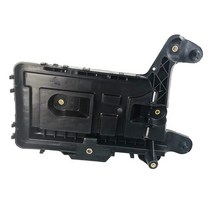 헬퍼솔 1KD915333 VW 골프 GTI Jetta MK5 MK6 Tiguan EOS Passat B6 용 자동 배터리 트레이 마운트 브래킷, [01] Black