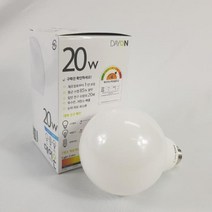 안정기 내장형 LED전구 20W E26, 20W 전구색, 상품선택