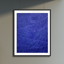 Air And Sound(ⅱ)10-ⅹ-73 322 김환기 판화 액자추가가능, 원목관액자화이트