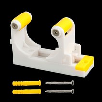 리어랙 미니벨로 짐받이 자전거렉 배달거치대 브라켓 조절 가능한 자전거 버클 산악 도로 자전거 벽 마운트, guaj03-노란색