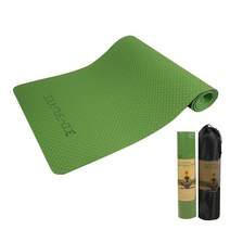 봉구유통 TPE 요가매트, TPE 원톤그린6mm