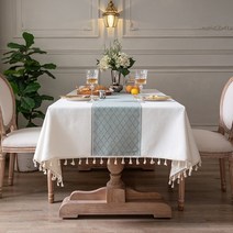 일본 코타츠 테이블 다다미 고타츠 table cloth with tassel and 차, b, 140x300cm