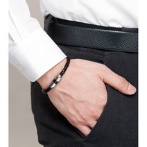 아나파 미세전류 건강 팔찌 (가죽 불소고무 체인 모음)