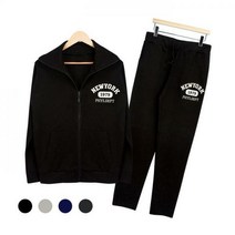 뉴욕 1979 집업 블랙 트레이닝 세트_SJ006S_Black