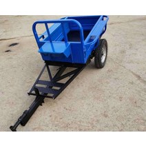 관리기 트레일러 경운기 추레라 농업용 운반차 버킷, 경운기 125x70x25 색상 랜덤