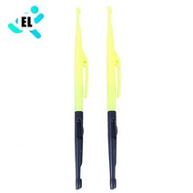 2pcs 플라스틱 후크 리무버 disgorger 매듭 선택기 계층 계층 플라이 낚시 후크 묶는 도구 물고기 unhook 추출기 분리기