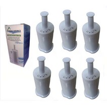 호환용 커피머신 워터 필터 정수 Breville Sage Oracle Touch Barista Claro Swiss BES878Bes008 에스프레소 기계와 호환되는 커피 머신, 6개