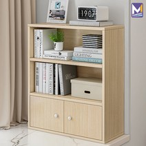 MCOMPANY 인테리어 책상용 책 정리함 프린터 서랍 나무 책상 책꽂이 책장 수납함 선반 정리 간이 수납장 책상위 원목 2단 서랍장 사무용 미니 전면 분리 60*24*82