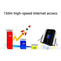 lte라우터 블루투스 무선 수신기 와이파이 휴대용 4G LTE 무선 WiFi 라우터 보조베터리 기능 150Mbps Pocke, 한개옵션0