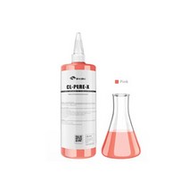 커스텀 수냉 bykski 밀크 쉐이크 uv 액체 컴퓨터 라디에이터 고열전도성 유체 부식, 분홍색