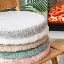 원형 의자방석 메모리폼 쿠션 패드 벤치 식탁 스툴