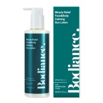 [바디언스] 미라클 릴리프 페이스 바디 피부진정 선크림 선로션 300ml, 상세 설명 참조