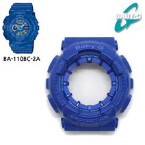 baby-G BA-110BC-2A 베젤 베이비지 유광 블루 케이스